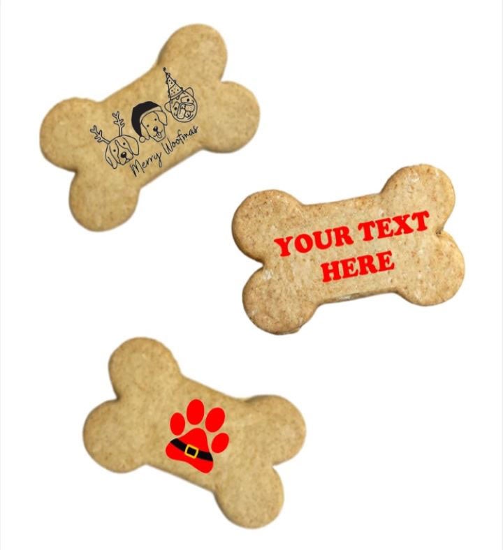 Personalized Christmas Dog Treats